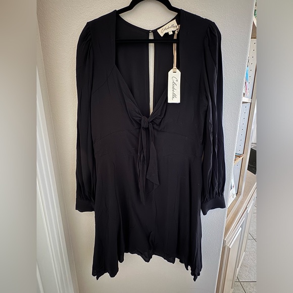 Cleobella Suki Dress Black Size Large - Picture 1 of 2